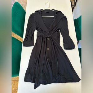 bebe trench dress.